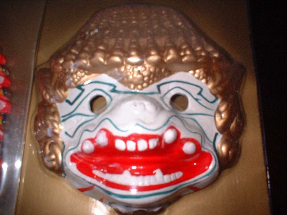 Lote 5 de Máscaras Venezianas pintadas à mão