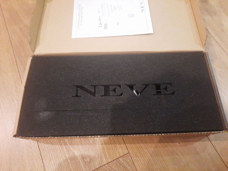 Torneira de bidé cromada Neve, série Lino NOVA