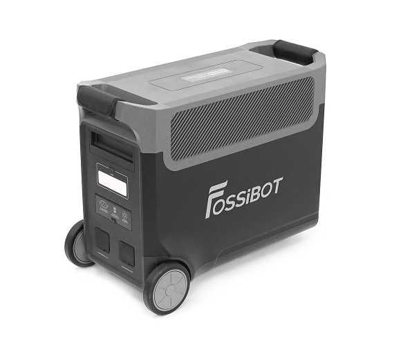 Портативная зарядная станция FOSSiBOT F3600PRO, 3600W/3840Wh LiFePO₄, MPPT 2000W max, XT60-12V/25А, 2xDC5521-12V-3A, CarPort-12V-10A, 3xAC230V, USB