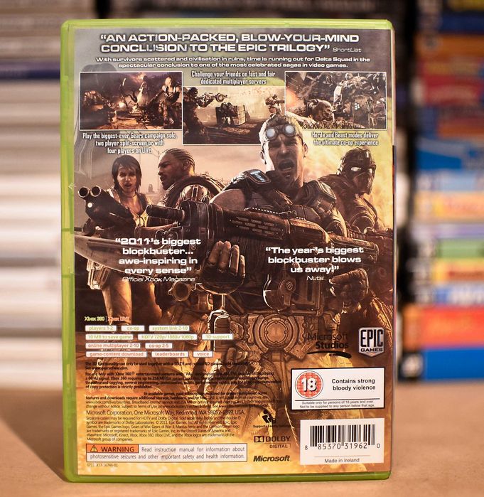 X360 # Gears Of War 3