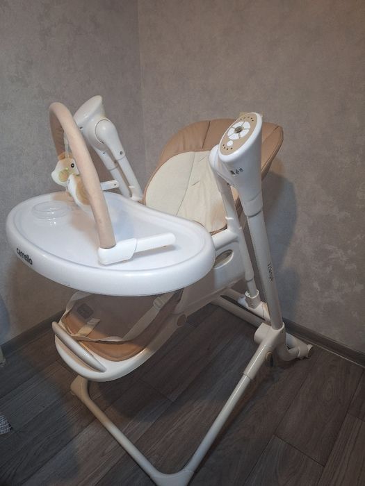 Стільчик для годування 3 в 1 CARRELLO