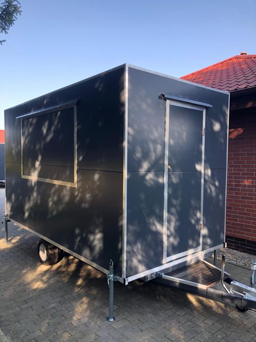 Przyczepa gastronomiczna - kurczak z rożna