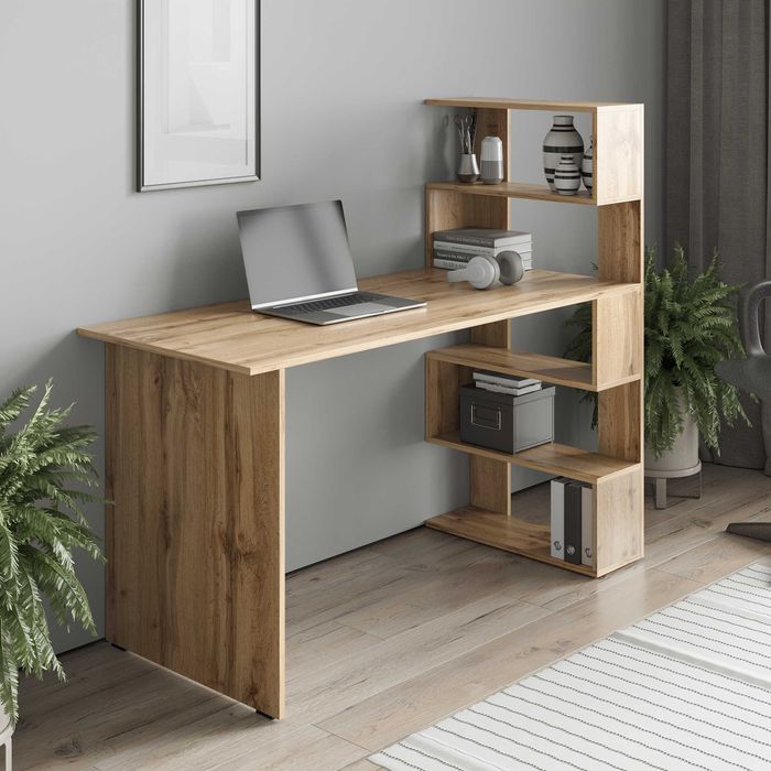 Стол компьютерный с полками (стеллажем) СТК-05. АКЦИЯ!
