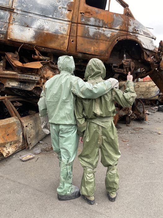 Л1 ОЗК Хім Захист хімзахист химзащита от рациационной пыли радіації