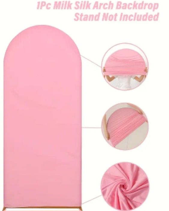 Tło fotograficzne łuk róż. Bez stelaża