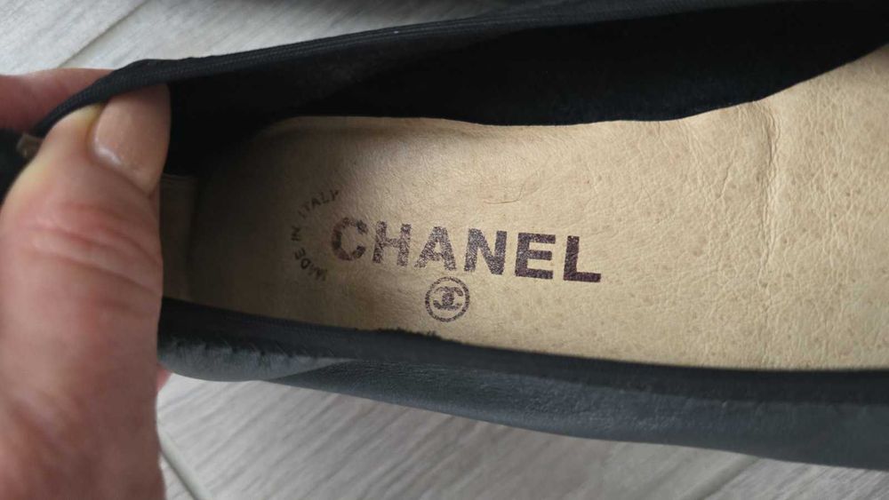 Балеткі Шанель з м'якою п'яткою.