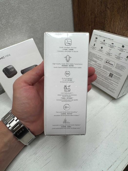 DJI Mic Mini (1TX + 1RX) петличний мікрофон для камери / смартфона