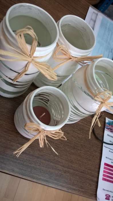 Suportes de Vela Artesanais