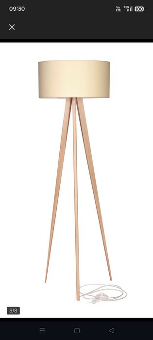 Lampa podłogowa trójnóg