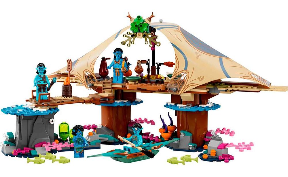 Lego Avatar 75578 Дом Меткайина на рифе. В наличии