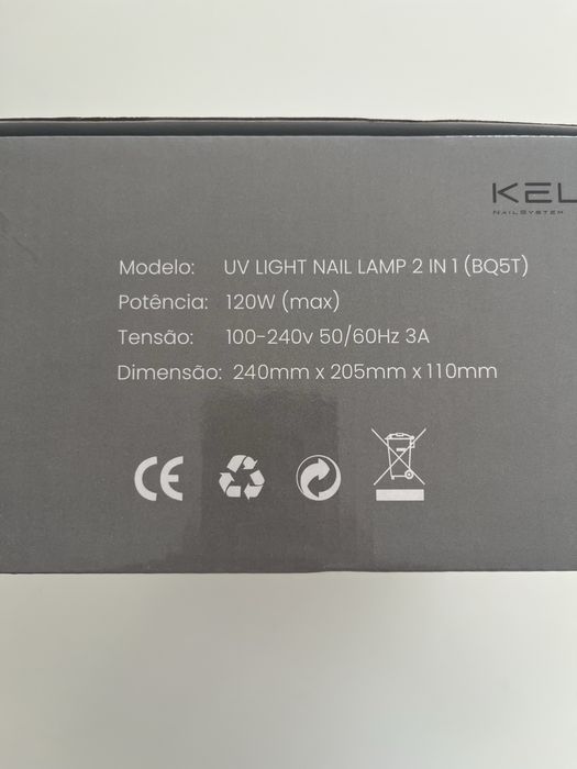 Catalisador de unhas novo