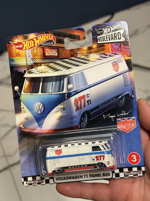 Hot Wheels Premium Volkswagen  T1 Panel Bus Magnus Walker Boulevard 3 Urban OUTLAW VW GJT68 z 2020r.