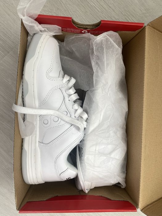 Saucony Spot-Bilt Hawk White.