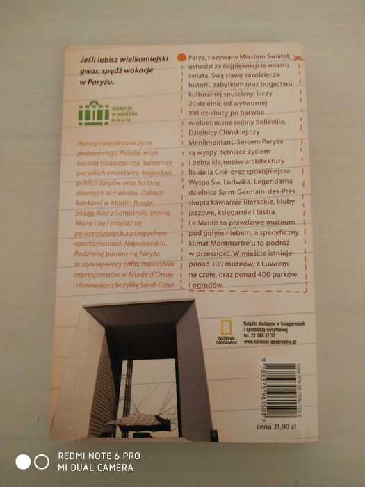 Przewodnik Paryż National Geographic