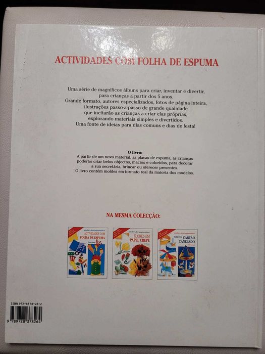 “Actividades com Folha de Espuma”, +5 anos, de Violaine Lamerand