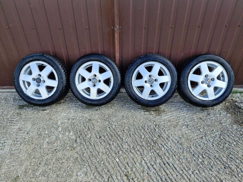 koła opony felgi alufelgi 14 cali VW 4x100 Polo opony 185/55/14 komplet