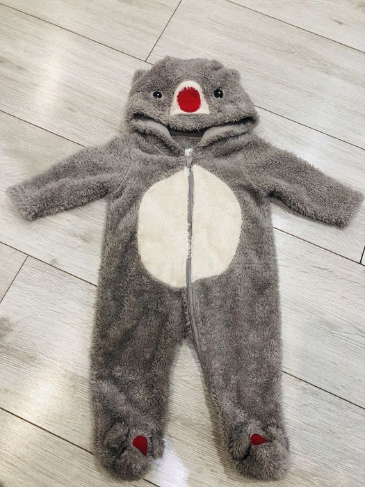 Флісові чоловічки , ромпер  next 0-6