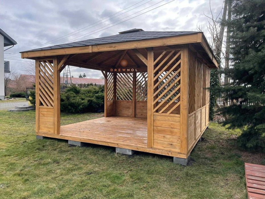 Altana ogrodowa, altanka, altany, wiaty, altanki, pergola, drewutnia.