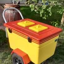 Zamrażarka -wózek,witryna do lodów