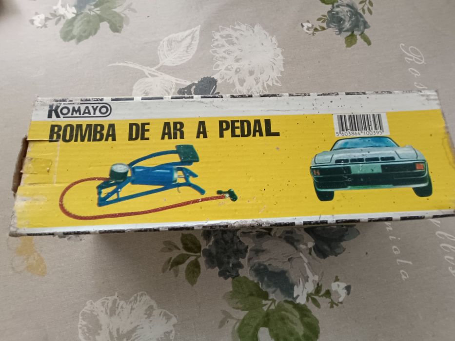 Bomba de ar a pedal