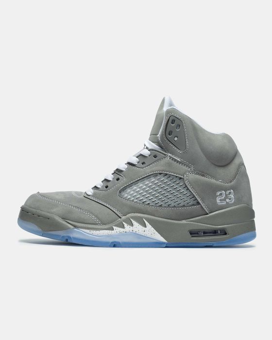 Кросівки Nike Air Jordan 5 Retro Wolf Grey premium