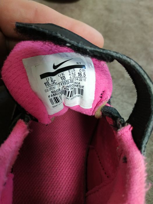 Детские оригинальные кроссовки Nike 27.5