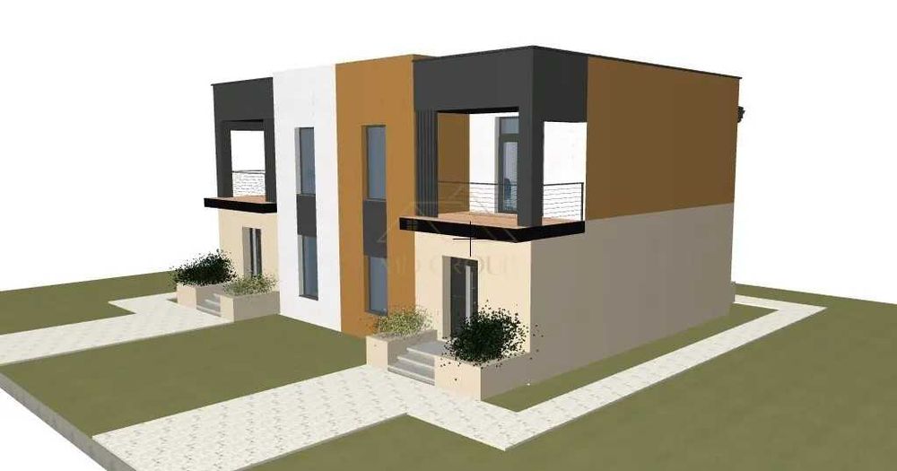 Продаж дуплексів 115м2 з міськими комунікаціями.