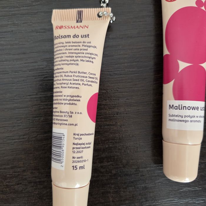 Błyszczyk Rossmanna maseczka gratis