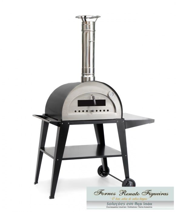 Forno a lenha inox