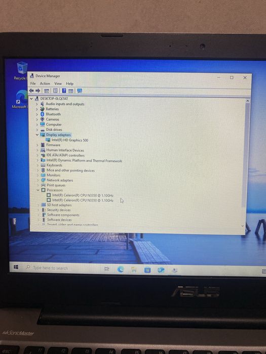 Ноутбук Asus на SSD