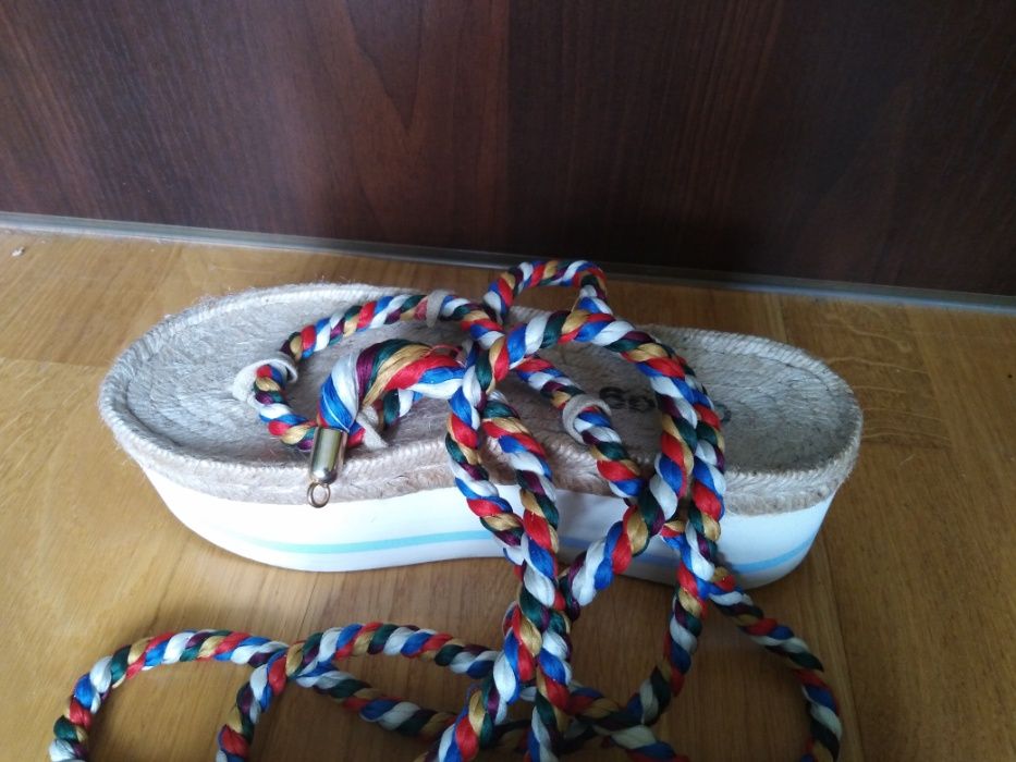 Obag sandały espadryle O drillas Donna Hig Lazure O Bag