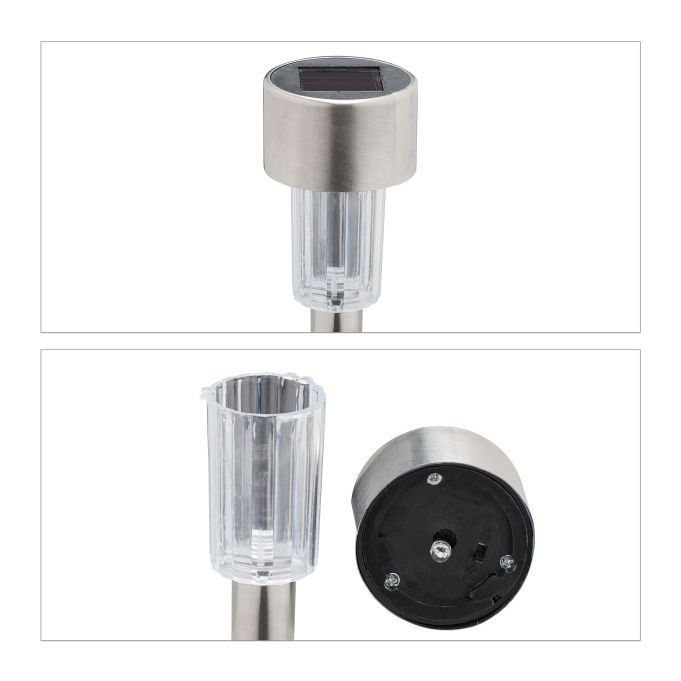 Lampy solarne zestaw 6 SZTUK