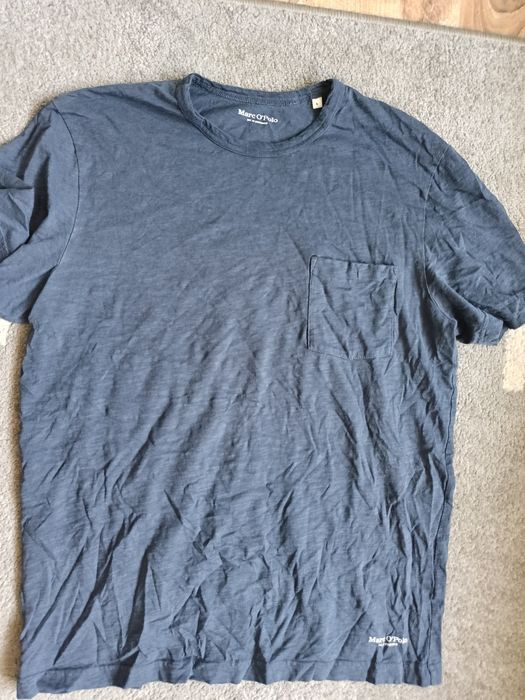 Granatowy t-shirt Marc O'Polo L