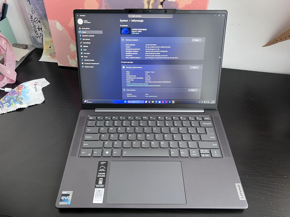 Lenovo yoga 7 pro, i5(13500H) 16/512