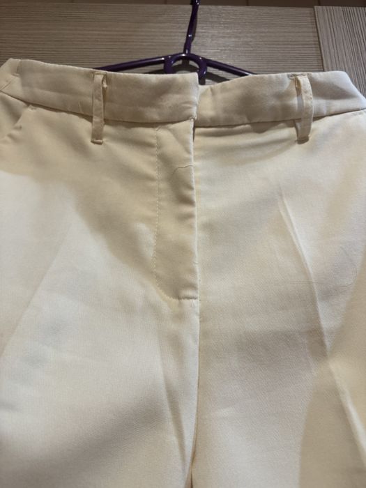 Damskie spodnie garniturowe