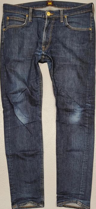 Wr) LEE LUKE oryginalne spodnie jeansowe Roz.34/32