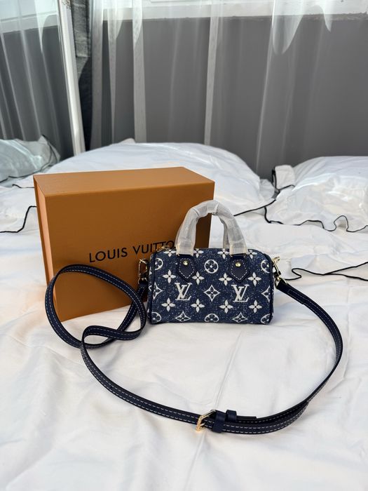 Сумка Louis Vuitton Nano Speedy Denim