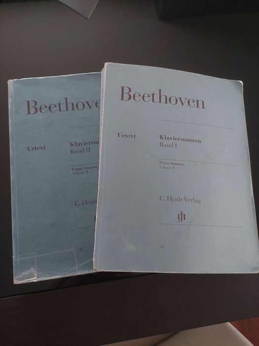 Beethoven Piano Sonatas - 2 volumes