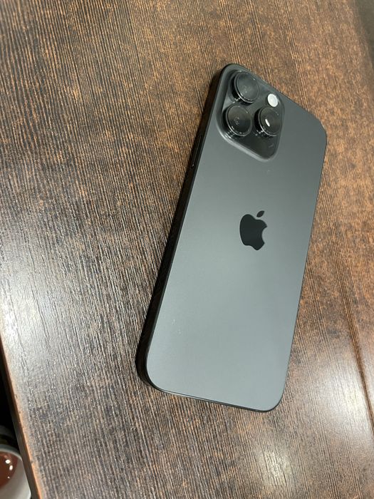 Iphone 16 pro max 256gb 100% black
