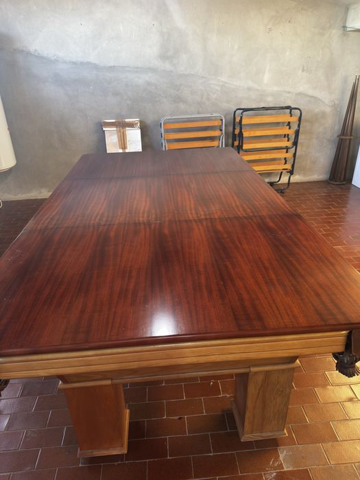 Mesa de Bilhar/Sinuca Completa + Tacos + Tampo de Proteção | €2.500 NEGOCIÁVEIS