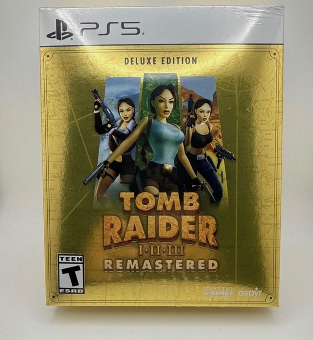 PS5 Tomb Raider I - III Remaster Deluxe Edition
