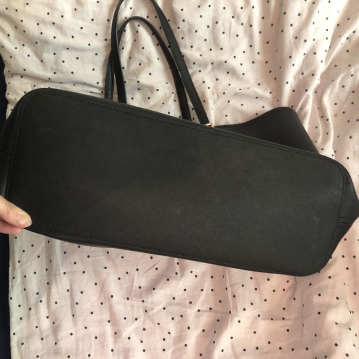 Michael kors jet set torebka shopper duża czarna złoto