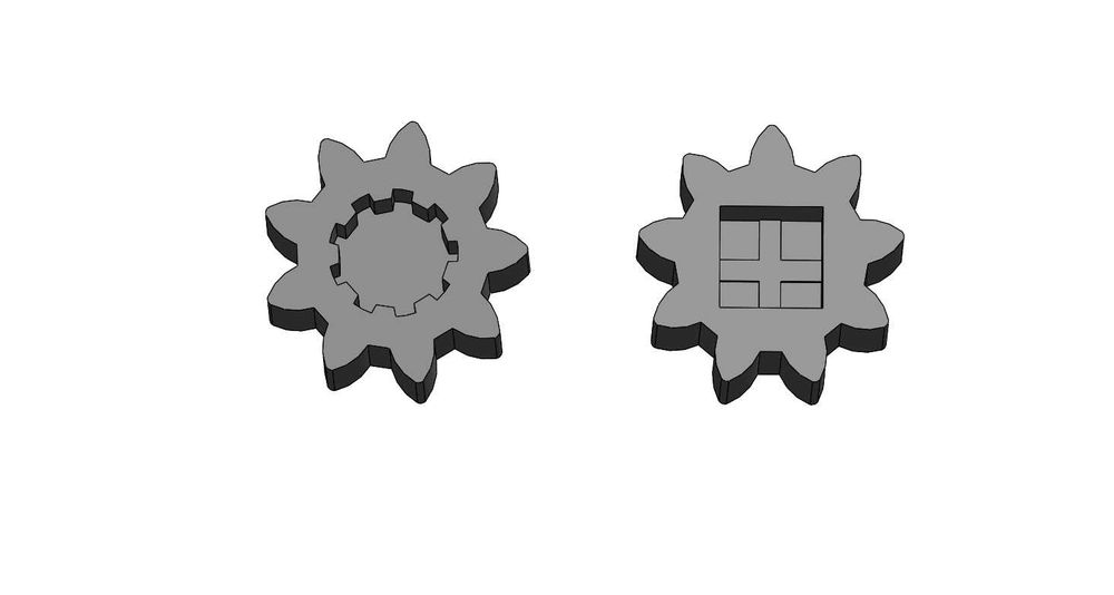 Шестерня стеклоподъемника Форвард ВАЗ 2109, 21099, 2114, 2115, Priora