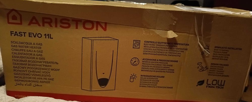 Podgrzewacz wody gazowy