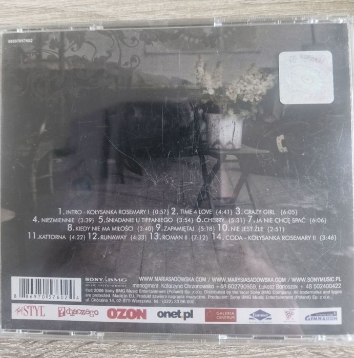 Maria Sadowska CD Komeda