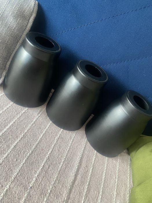 Czarne klosze metalowe metal loft klosz abażur stożek e27