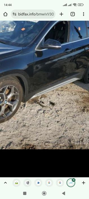 Двері дверка двери дверь в зборі петлі  розборка BMW X1 f48 Ф48