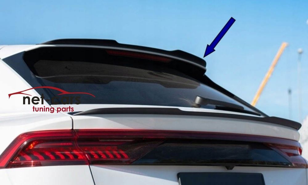 Spoiler lotka klapy AUDI Q8 SQ8 RSQ8 18- czarny połysk