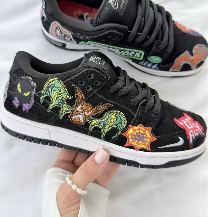 Кросівки Nike SB Dunk Low Black 36-41. Оплата на пошті.