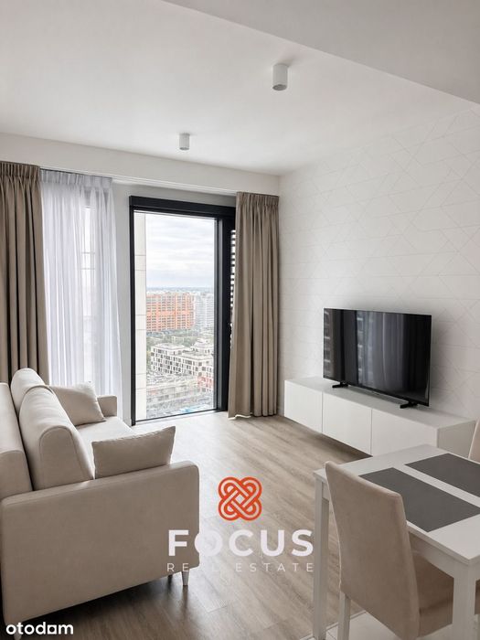 Luksusowy 2-pok. Apartament w Towarowa Towers